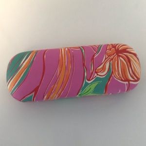 { Lilly Pulitzer } hard shell eye glass case